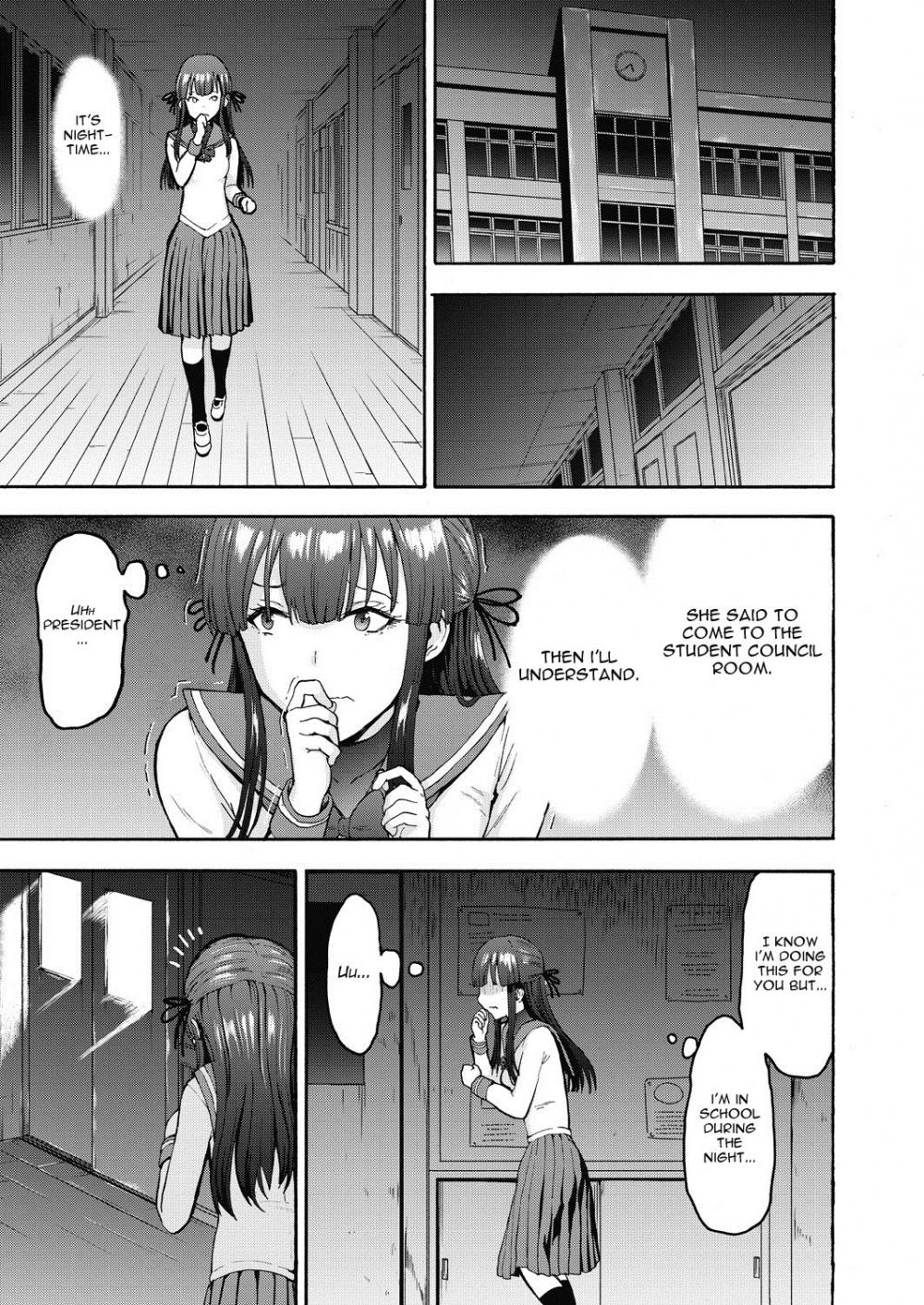 Hentai Manga Comic-Dark Side Student Council President-Chap 1-21